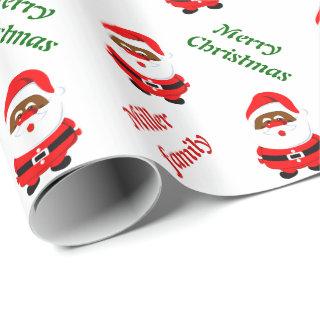 African-Americam Santa Claus Christmas custom