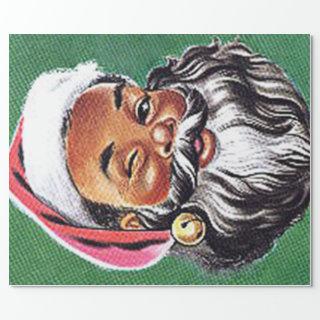 African American Black Santa Claus Christmas