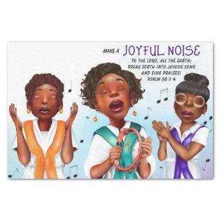 African American Singers Scripture Tissue Paper