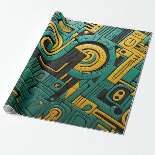 African Ankara Emerald Matrix