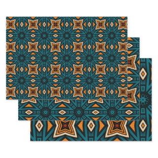 African Ethnic Inspired Pattern No9  Sheets