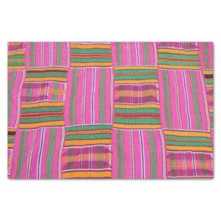 African Pattern Pink Tissue Paper