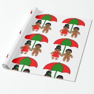 Afro Gingerbread man Christmas Gift