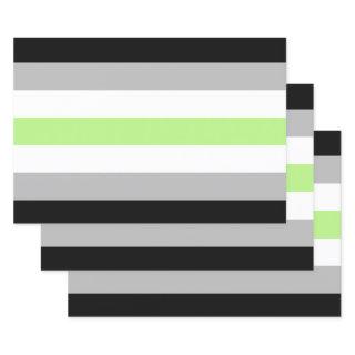 Agender Pride Flag  Sheets