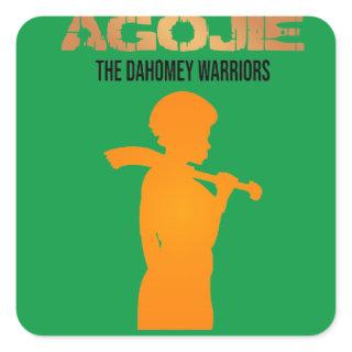 Agojie, The Dahomey Warriors      Square Sticker