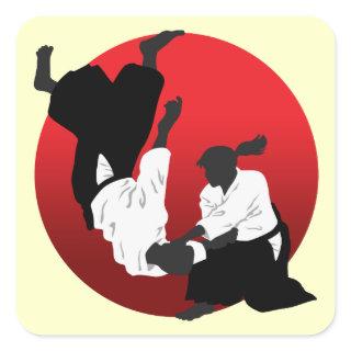 Aikido Square Sticker