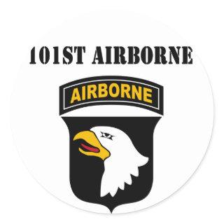 Airborne Classic Round Sticker