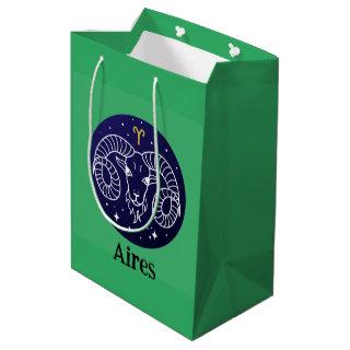 Aires the Ram Zodiac Sign Gift Bag