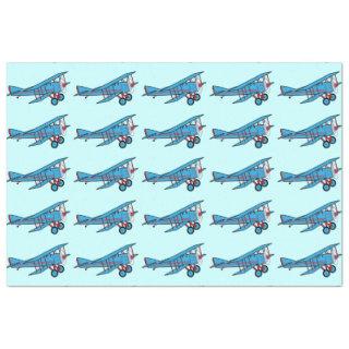 Airplane: Biplane Tissue Paper