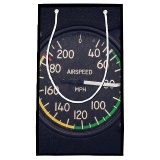 Airspeed Gauge Small Gift Bag