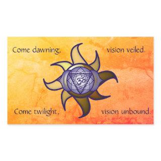 Ajna Chakra “Third Eye” Yoga Insight Lotus Sticker