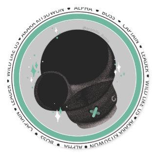 Akara Badge - AC Classic Round Sticker