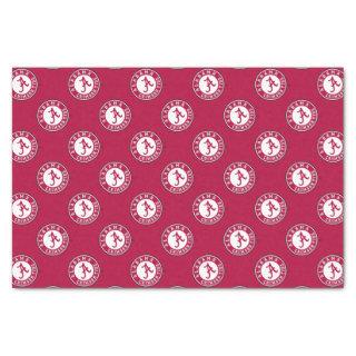 Alabama Crimson Tide Circle Tissue Paper