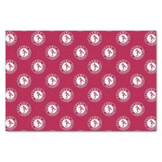 Alabama Crimson Tide Circle Tissue Paper