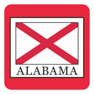 Alabama Square Sticker