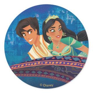 Aladdin | A Whole New World Classic Round Sticker