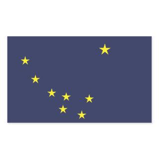 Alaska Flag Rectangular Sticker