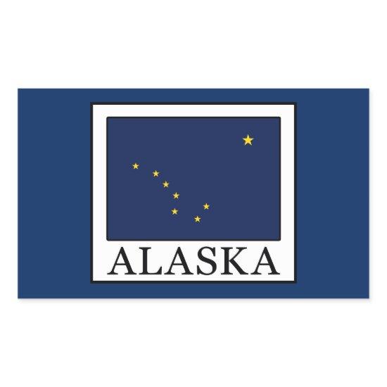Alaska Rectangular Sticker