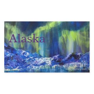 Alaskan Glacial Reflections sticker