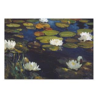 Albert Edelfelt - Water Lilies, Study  Sheets