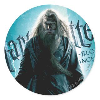 Albus Dumbledore HPE6 1 Classic Round Sticker