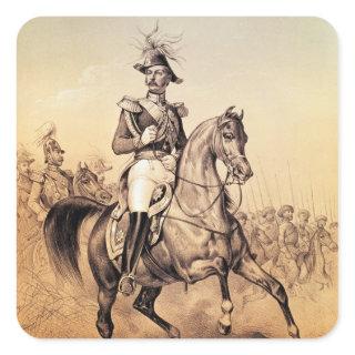 Alexander II  Czar of Russia Square Sticker