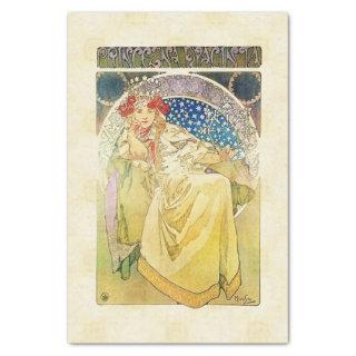 Alfons Mucha 1911 Princezna Hyacinta Tissue Paper