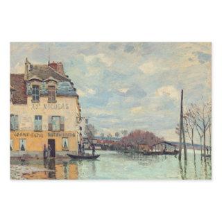 Alfred Sisley - Flood at Port-Marly 1872  Sheets