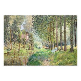 Alfred Sisley - Rest along the Stream  Sheets