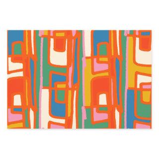 Alicante Colorful Abstract Modern Art Pattern  Sheets