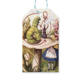 Alice in Wonderland and the Caterpillar Gift Tags