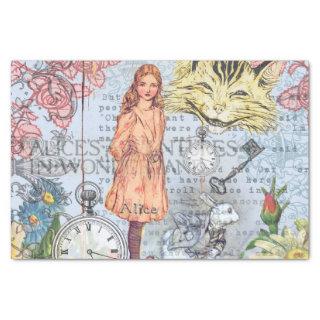 Alice in Wonderland Classic Cheshire Rabbit Alice Tissue Paper
