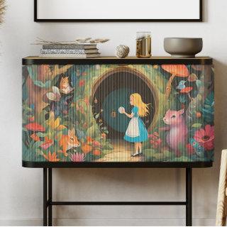 Alice In Wonderland Decoupage Tissue Paper