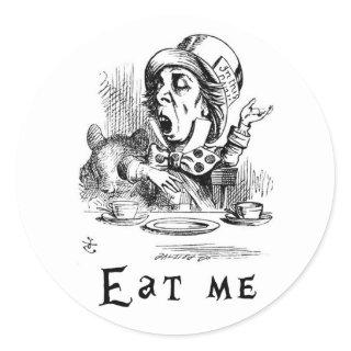 Alice in Wonderland - Eat me Classic Round Sticker