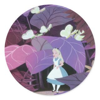 Alice in Wonderland Film Still 2 Classic Round Sticker