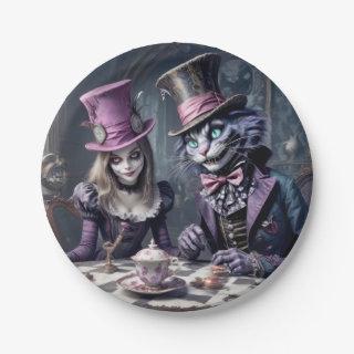 Alice in Wonderland Paper Plates