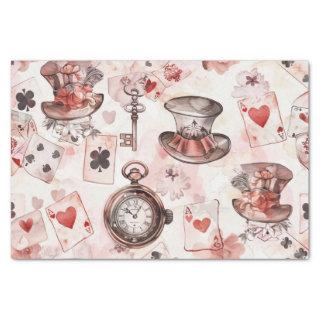 Alice in Wonderland Pattern Tissue Paper