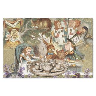 Alice in Wonderland Tea Party Guests Tissue Paper