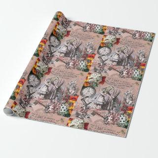 Alice nonsense curtain wonderland
