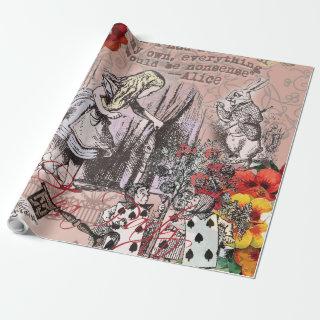 Alice nonsense curtain wonderland