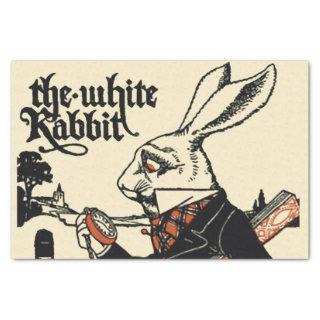 Alice White Rabbit Classic Wonderland  Tissue Paper