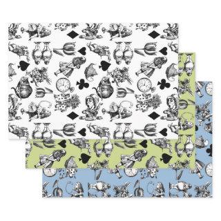 Alice White Rabbit Wonderland Classic  Sheets
