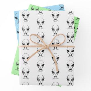 Alien Face  Sheets
