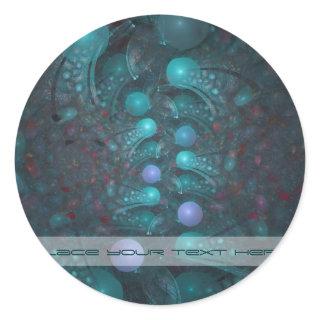 Alien Skin 001 Classic Round Sticker