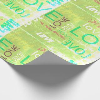 Alive Light Green Gallery Love Words Art