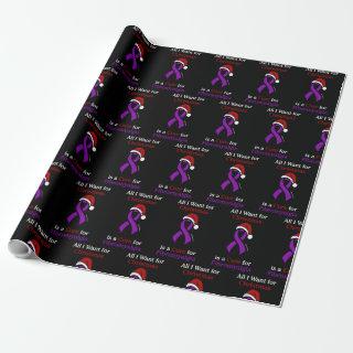 All I Want for Christmas/Hat...Fibro Wrapping Pape