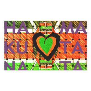 All of Africa In one country. Make it Kenya Flag Rectangular Sticker