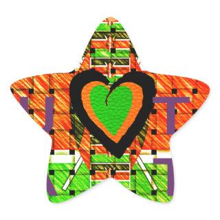 All of Africa In one country. Make it Kenya Flag Star Sticker