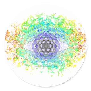 All-Seeing Eye Classic Round Sticker