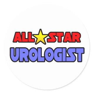 All Star Urologist Classic Round Sticker